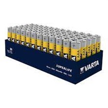 Varta AAA BATTERIJ R3 Superlife WP doos a 60