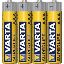 Varta AA BATTERIJ R6 Superlife WP doos a 60