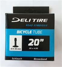 Deli binnenband 20x4.00 100-406 AV Fatbike