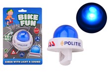 Bike Fun SIRENE/ZWAAILICHT Politie z/garantie