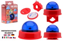 Bike Fun Sirene / Zwaailicht Brandweer de luxe