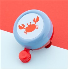 Widek kinder BEL Krab "Clappy Crab" Rood/Blauw op kaart