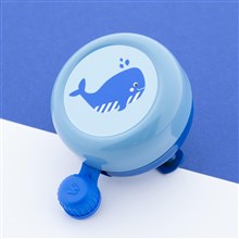 Widek kinder BEL Walvis "Splashy Whale" Blauw/Blauw op kaart