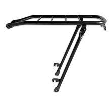 ACHTERDRAGER 28" Aldo 57/61cm Mat Zwart 6mm