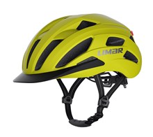 Helm Limar Torino M 53-57 mat Geel met LED