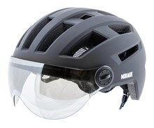 HELM Mirage E-bike 55-58cm Zwart NTA Visier, LED, magneetsl.