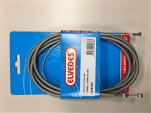 KABEL UNI 2 nippels 2.35M Zilver 6444/39Z