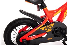 KETTINGKAST 16" Aldo Powerbike zwart/rood