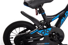 KETTINGKAST 18" Aldo Powerbike zwart/blauw