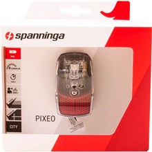 Spanninga Pixeo XB ACHTERLICHT spatbord batterij