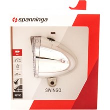 Spanninga "Swingo" KOPLAMP Chroom Batt.