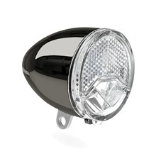 AXA KOPLAMP 606 Naafdynamo 15Lux auto dark chrome