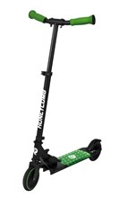 Qplay Mini STEP ALU opvouwbaar Groen met LED verlichting