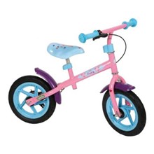 LOOPFIETS staal ROZE "Sesamstraat PURK"