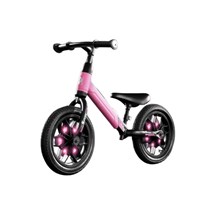 LOOPFIETS QPlay "Spark" Roze led in wielen