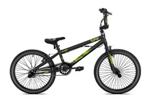 Madd 20" FREESTYLE BMX Fiets Zwart/Groen (12522)