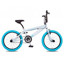 Tornado 20" FREESTYLE Fiets licht Grijs Blauwe banden 200017