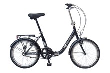 VOUWFIETS 20" Nexus 3 "Dax" Zwart