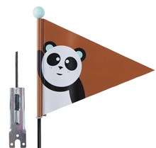 Pexkids FIETSVLAG WIMPEL Panda deelbaar