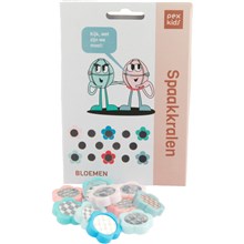 Pexkids set SPAAKKRALEN Bloemetjes