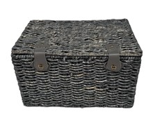 Bakkersmand BlauwGrijs Large 47x31x28 met deksel