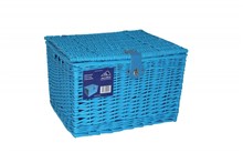 Bakkersmand Blauw Large 49x41x32 met deksel 300569