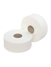 TOILETPAPIER MINI JUMBO 2 LGS CELLULOSE pak a 12 ROLLEN