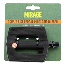 Mirage pedaal kunststof antislip zwart kaart