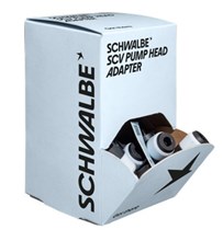 Schwalbe pomp adapter clik valve display a 25 stuks