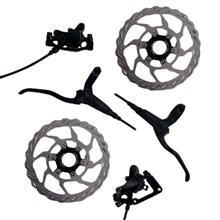 Hydro schijfrem-set V+A  compleet +160mm centerlock schijven