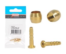 HYDRO KLEMRING olijf + insert Shimano SM-BH59 set a 2