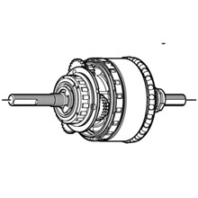 Shimano Nexus 8 BINNENWERK SG-C6001 8R30 8R31 C6000 8R