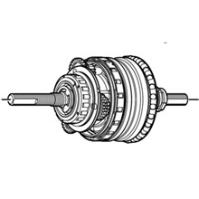 Shimano Nexus 8 BINNENWERK SG-C6011 8R35 8R36 C6010-8R