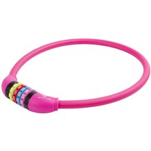 M-Wave CIJFER-KABELSLOT silicone ROZE 65cm12mm