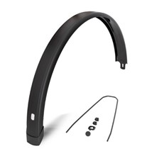 ACHTERSPATBORD 28" 58mm vlak mat Zwart Eurofender Tempo squa