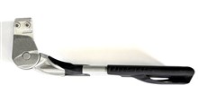 Ursus STANDAARD "Wave Rear" 2-BOUTS 18mm Zilver/ Zwart los