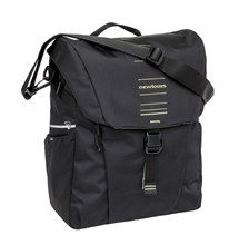 New Looxs "Vigo" 535.155 Zwart/Groen Enkeltas 20L