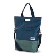 Urban Proof Shopper tas 20L Blauw/Groen recycled