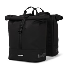 Urban Proof Rolltop dubbeltas 38L Zwart recycled