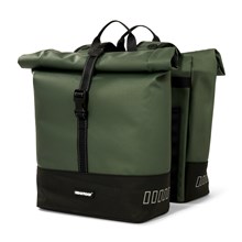 Urban Proof Rolltop dubbeltas 38L Groen recycled