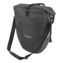 Lynx FIETSTAS enkel tpu 28L Zwart waterdicht e-bike Hayes