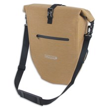 Lynx FIETSTAS enkel tpu 28L Bruin waterdicht e-bike Hayes