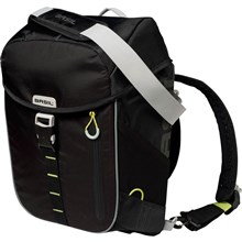 Basil "Miles Daypack" 17L 17750 Black lime RUGTAS/ZIJTAS
