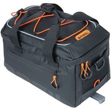 Basil Miles Trunkbag MIK tarpaulin 18114 7L black orange