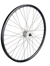 VOORWIEL 28" 622 Zwart geslepen zijkant naafdynamo spaak 13