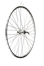 VOORWIEL 28" race Zilver UITVAL RVS SPAAK velgrem