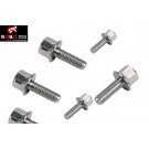 Zak a 25 uitlaat flensbout m6x25 rvs