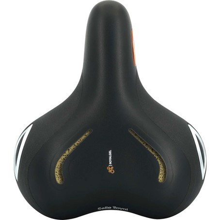 Selle Royal zadel Look In Relaxed 5236 uni zwart