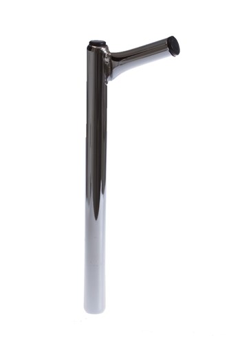 Zadelpen vast pin up 25,4 x 300 mm staal zilver Zadelpen vast pin up 25,4 x 300 mm staal zilver